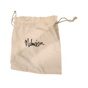 Malmaison Authentic Drawstring Dust Bag Cotton Canvas Luxury Storage